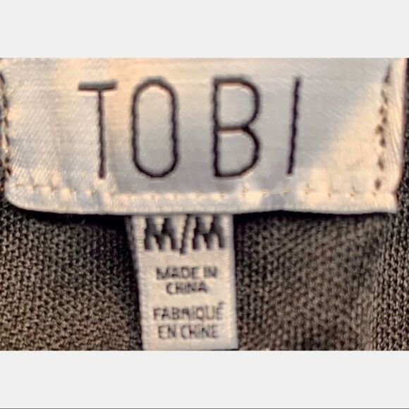 Tobi Women's New Black Lace  Semi-Casual Maxi Dress SIZE M - Picture 3 of 14